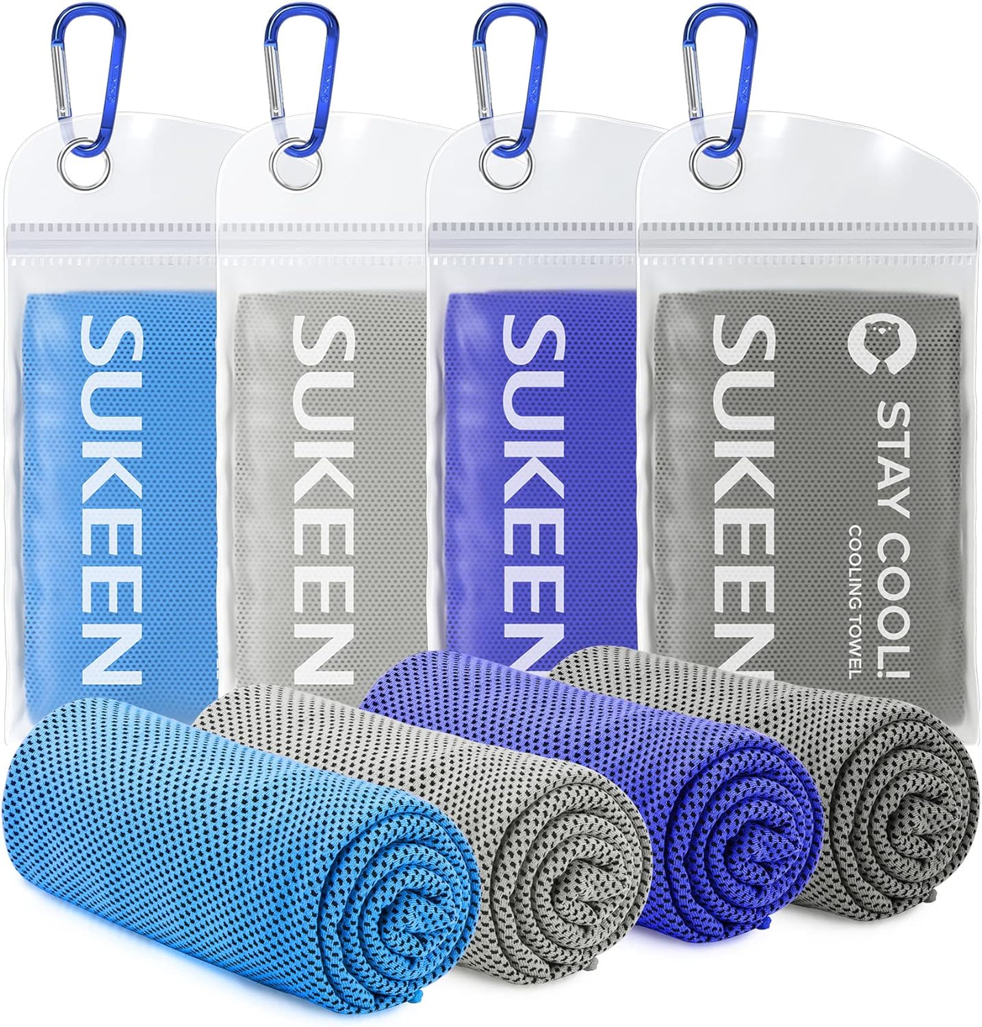 Cooling Towel, Ice Towel, Soft Breathable Chilly Towel, Microfiber Towel, Workout Towels -Pack of 4 (40 Cooling Towel, Ice Towel, Soft Breathable Chilly Towel, Microfiber Towel, Workout Towels -Pack of 4 (40